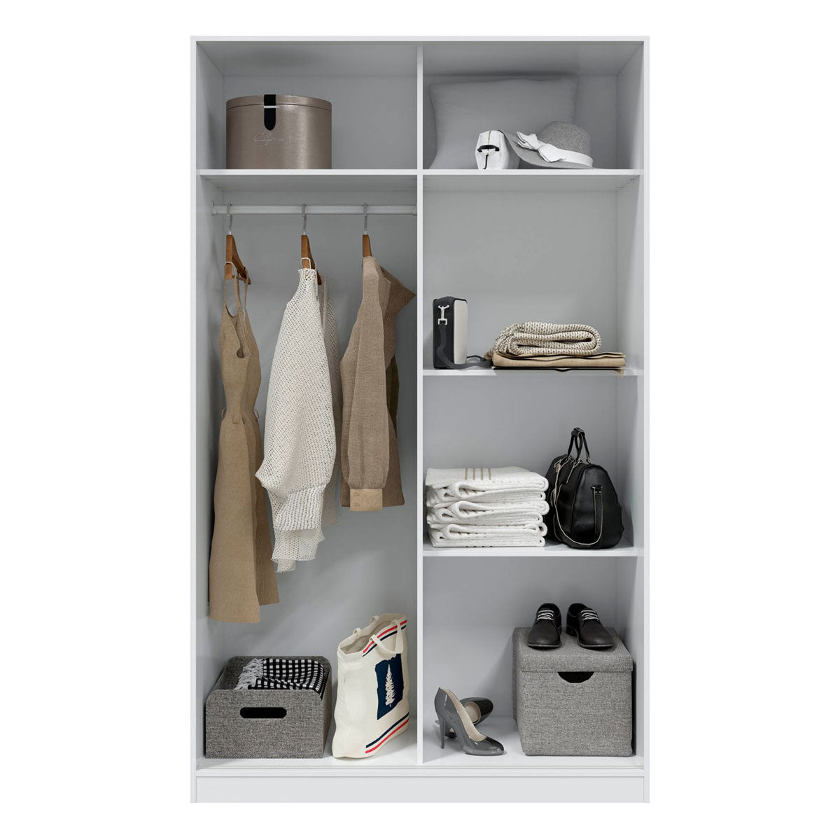 Wardrobe with sliding doors, MARINES model.
