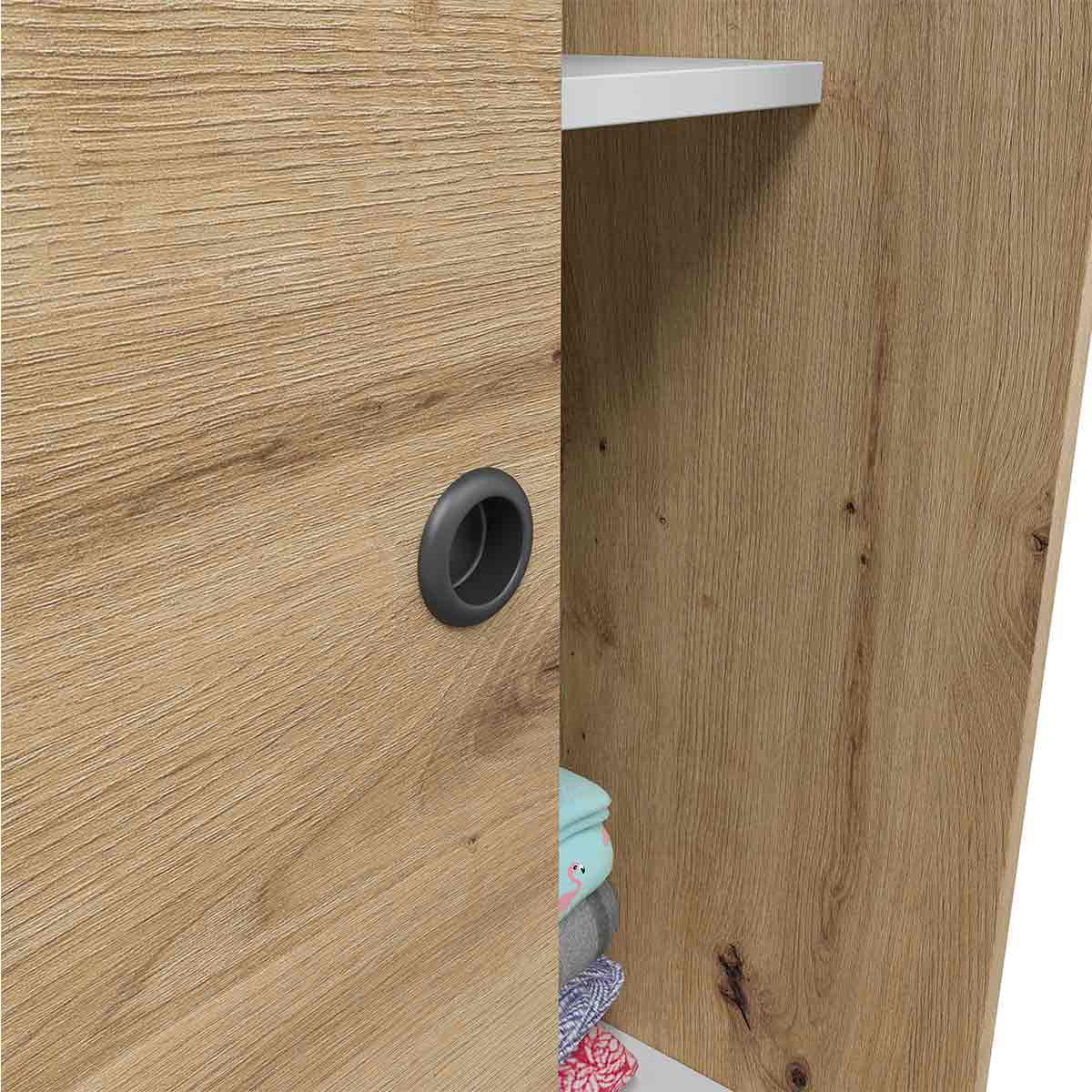 Wardrobe with sliding doors, SAGUNTO model.