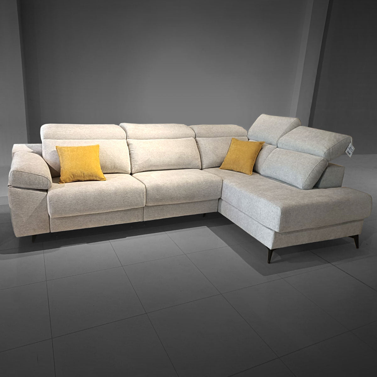 Chaiselongue de 320 cm. modelo ALZIRA.