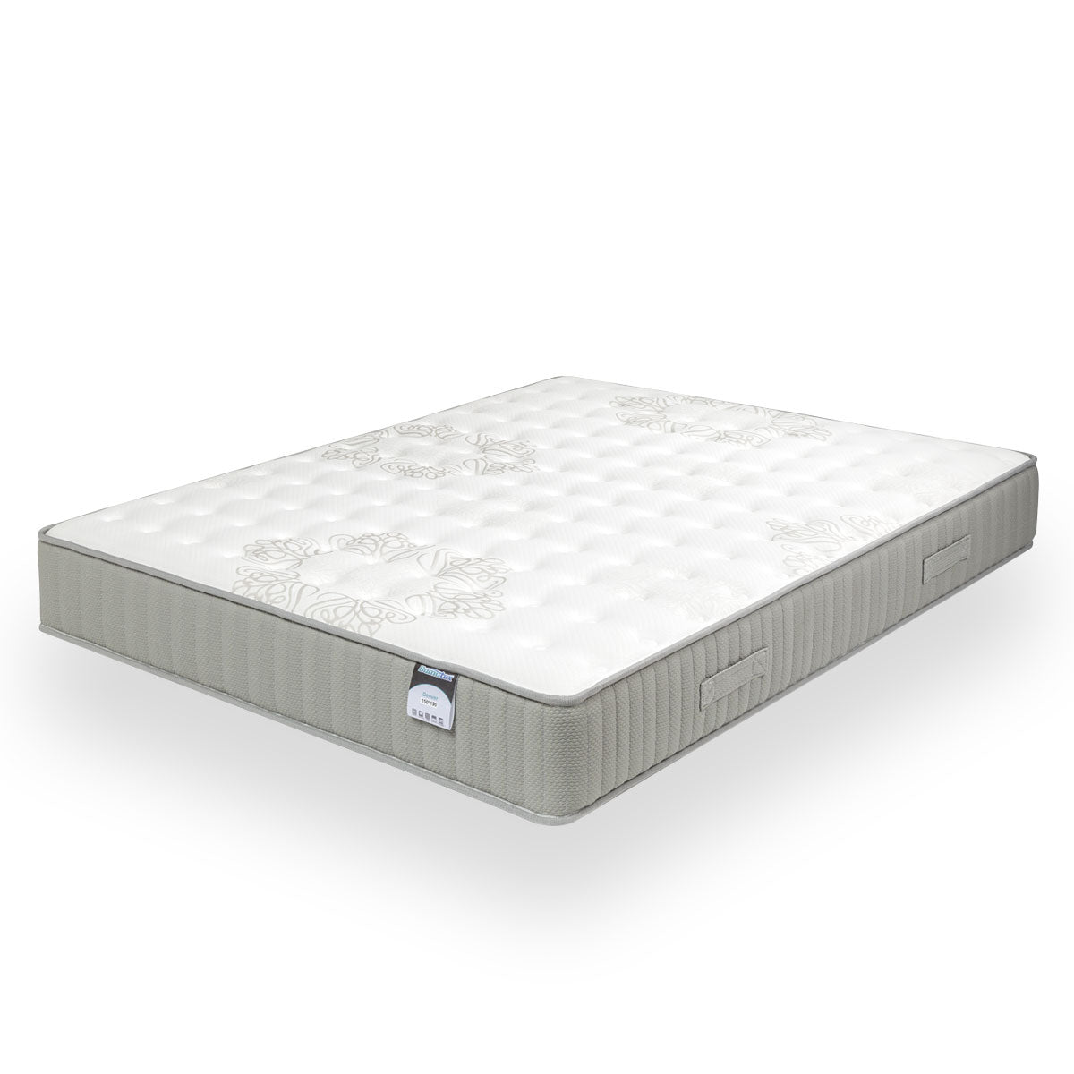 HR foam + visco mattress, domotex®, DAIMUS model.