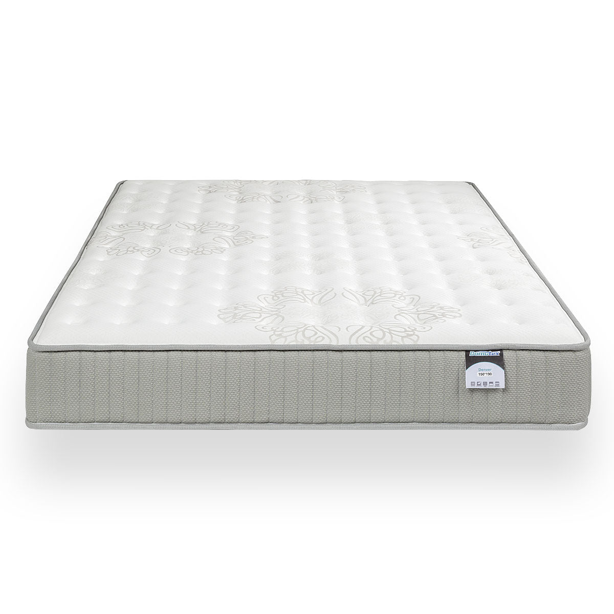 HR foam + visco mattress, domotex®, DAIMUS model.