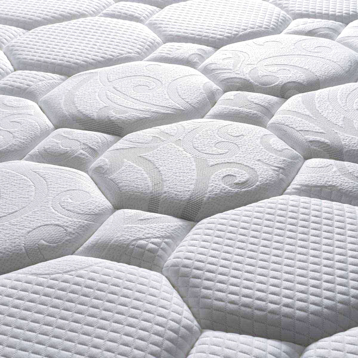 HR foam + visco mattress, domotex®, DAIMUS model.