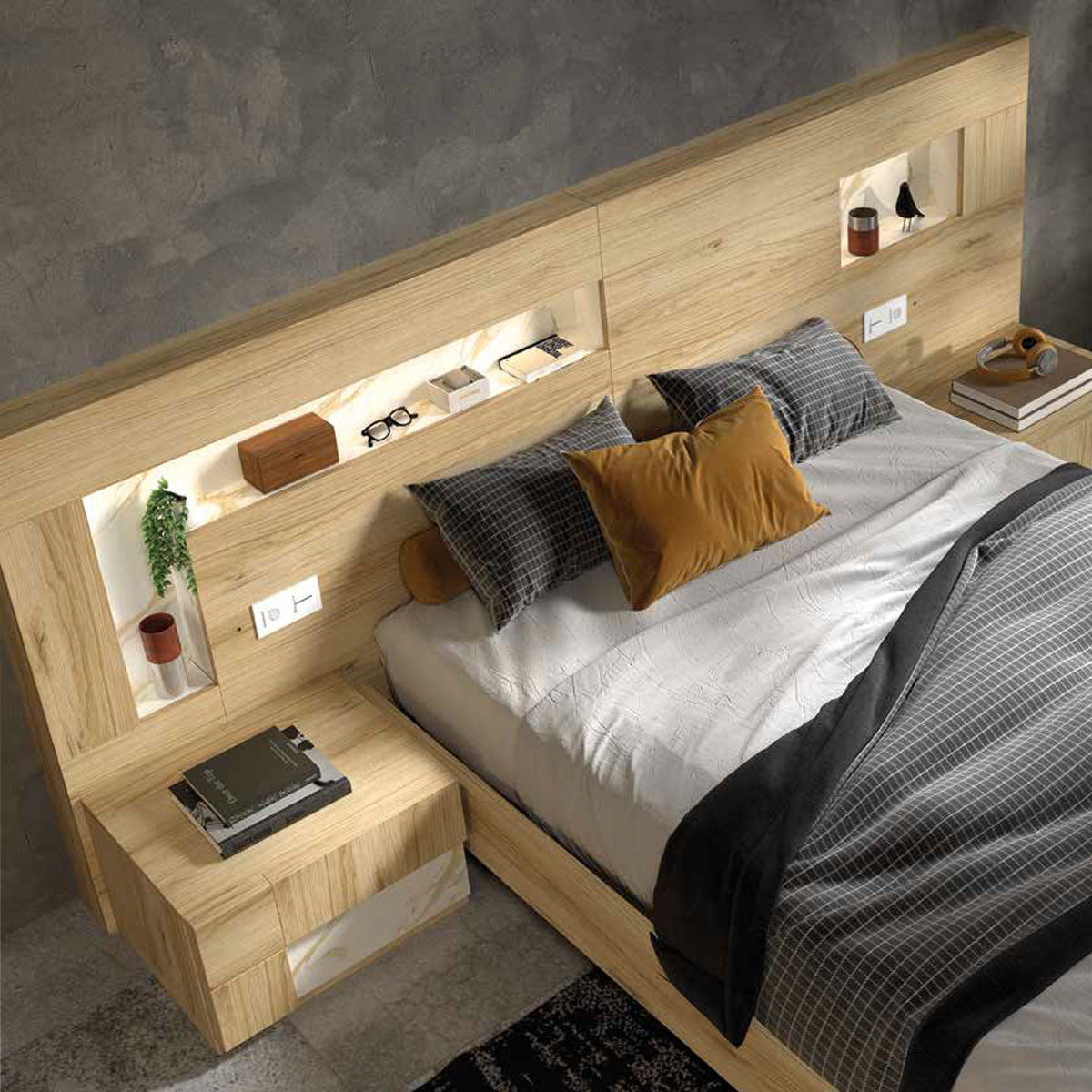 Dormitorio de matrimonio modelo XIRIVELLA.