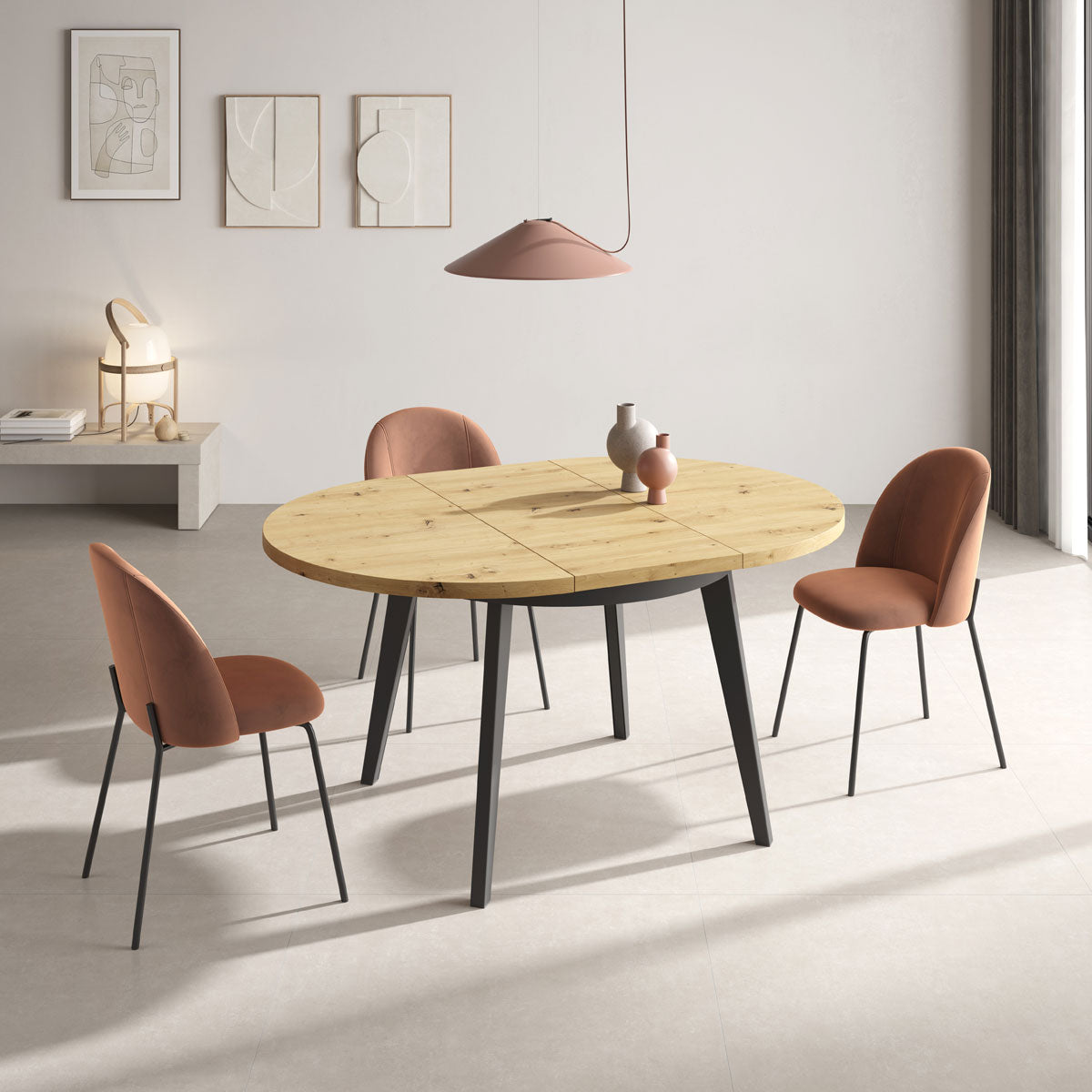 Taula de menjador extensible model BETLE