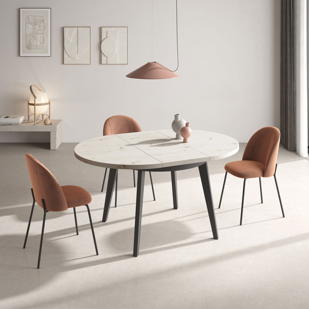 Taula de menjador extensible model BETLE