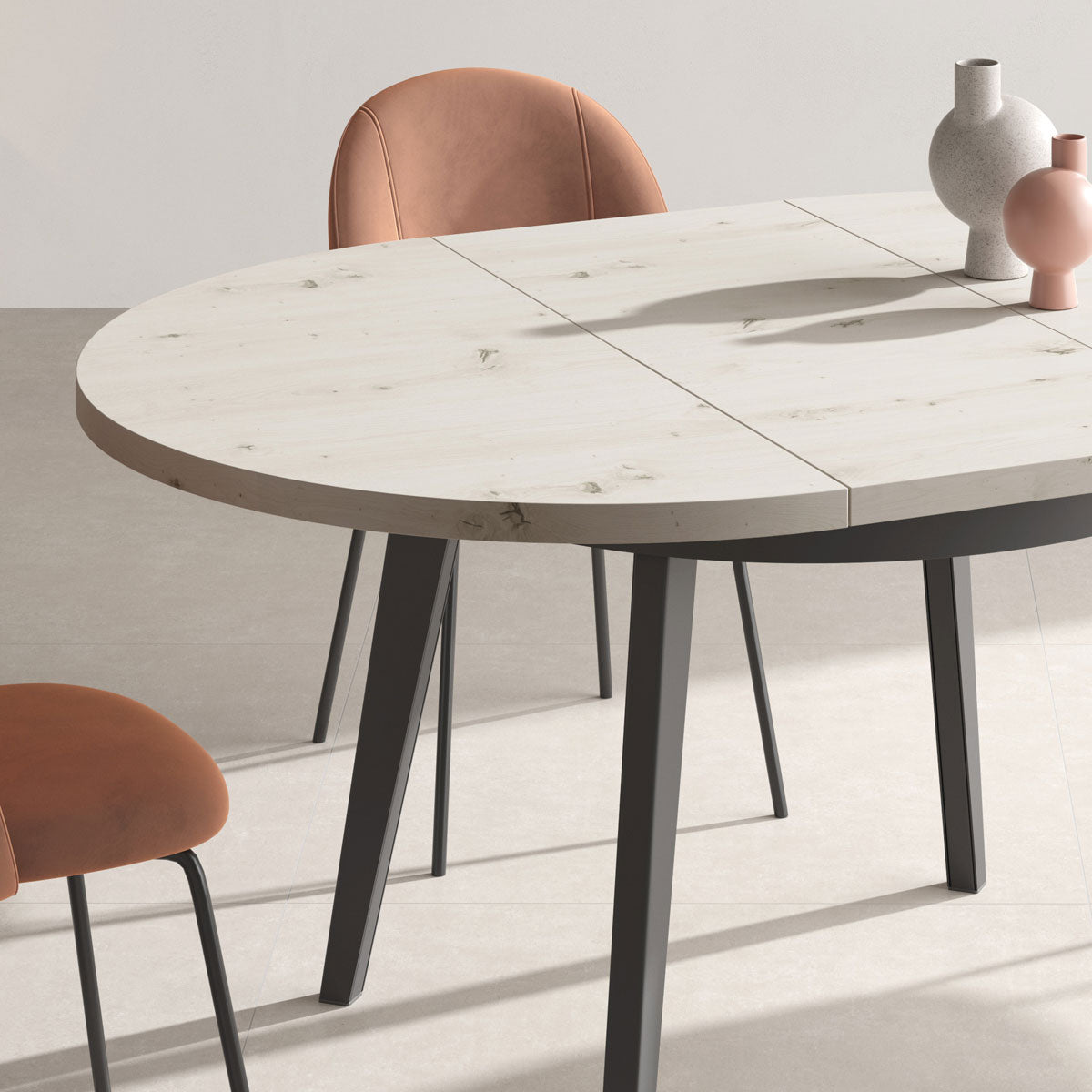 Taula de menjador extensible model BETLE