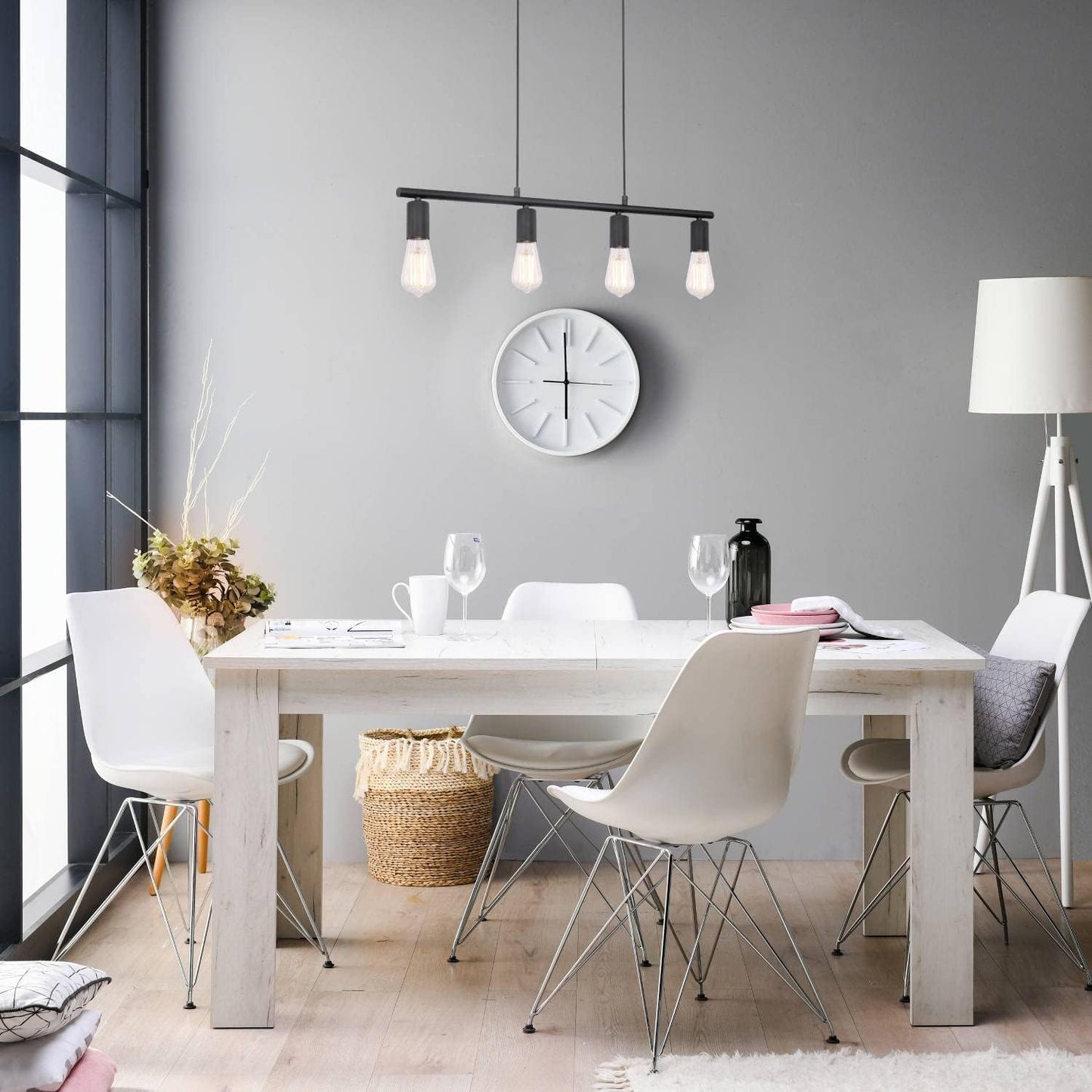 Mesa de comedor extensible modelo CHELLA.