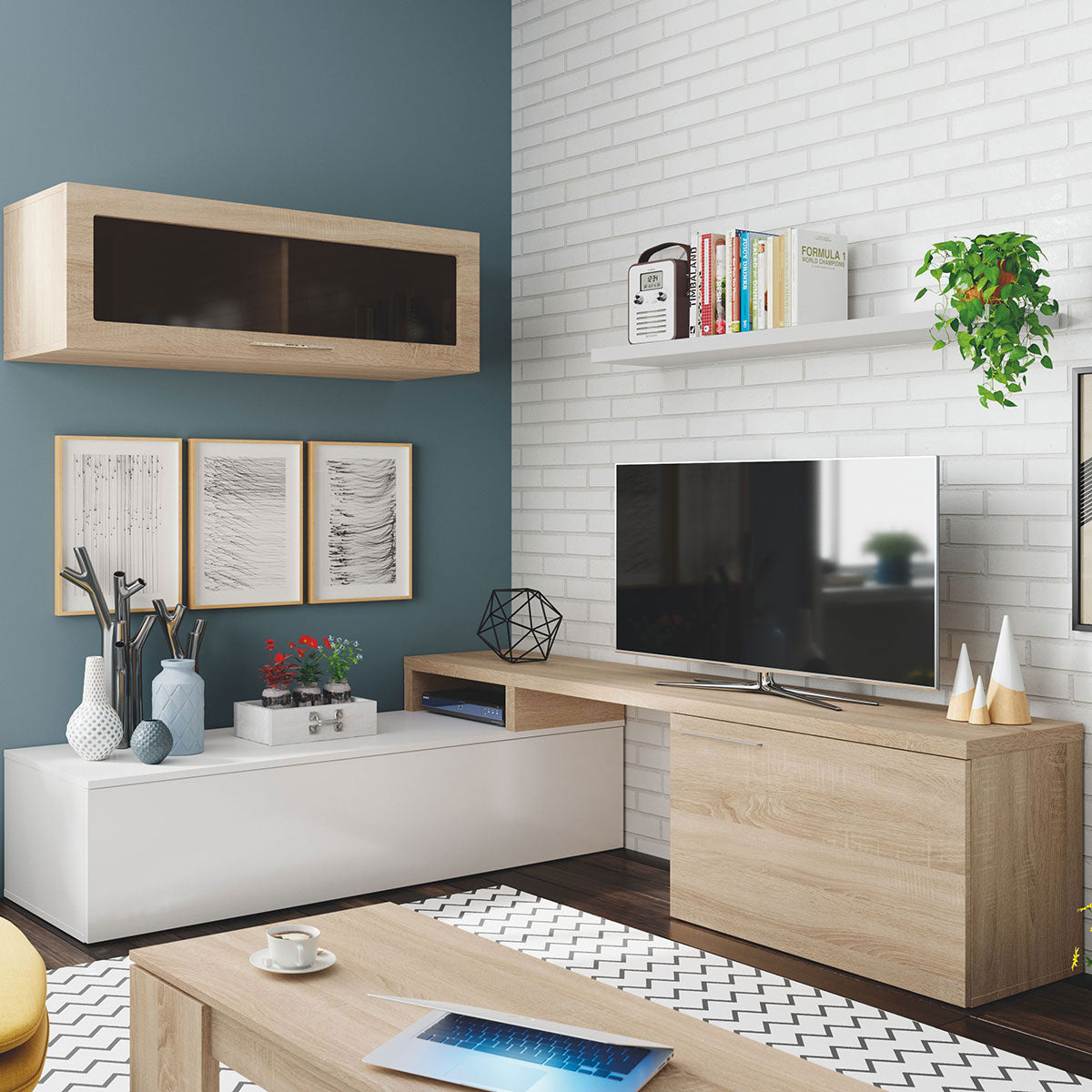 Living room TV cabinet, UTIEL model.