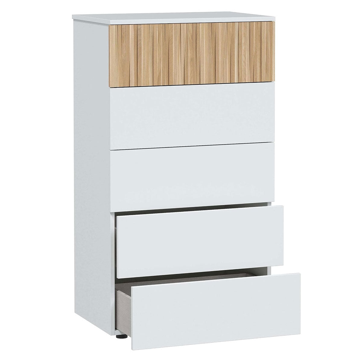 ANNA model 5-drawer chest of drawers.