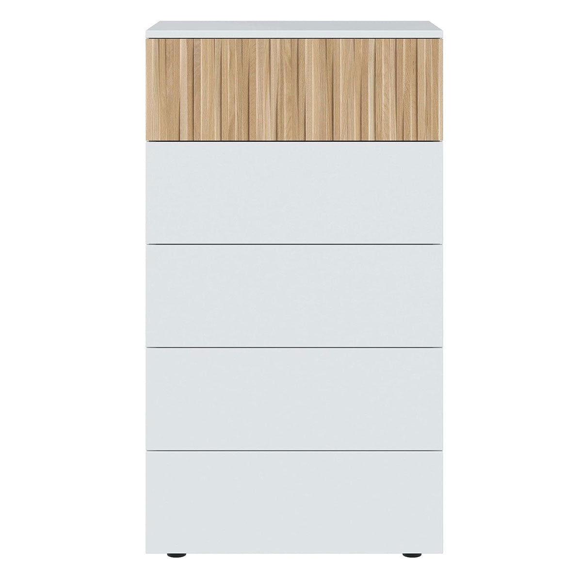 ANNA model 5-drawer chest of drawers.