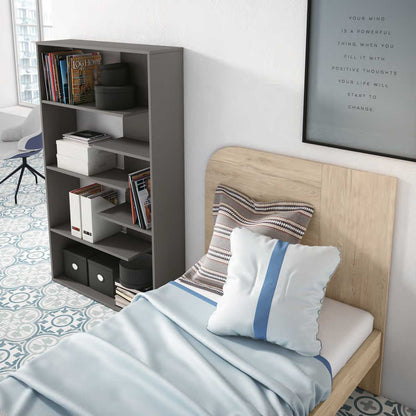 Dormitorio juvenil completo, modelo AYORA.