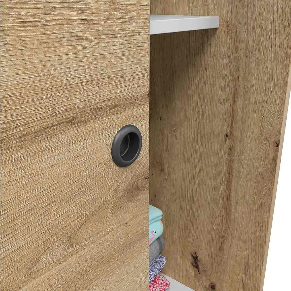 Armario con puertas correderas modelo SAGUNTO. - Imagen 3