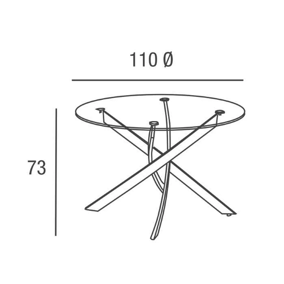 Mesa de comedor modelo VILLALONGA. - Imagen 4