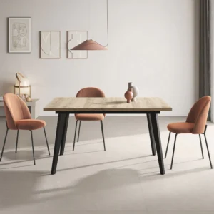 Mesa de comedor extensible modelo MASSANASSA.