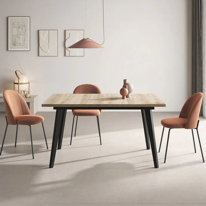 Mesa de comedor extensible modelo MASSANASSA.