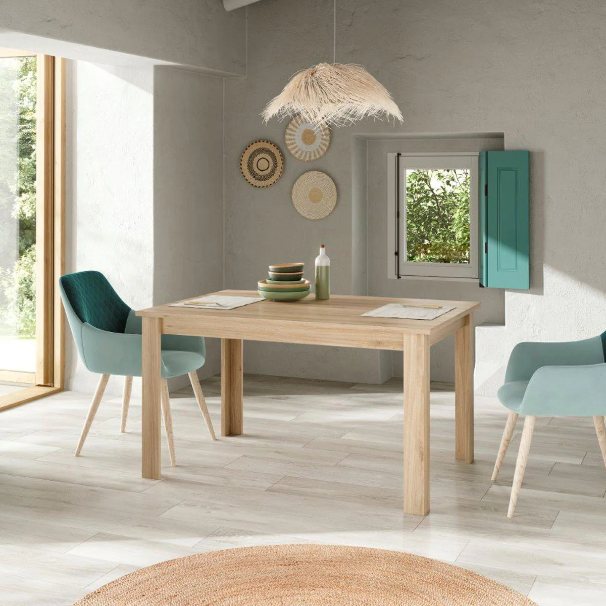 Mesa de comedor modelo NÁQUERA.