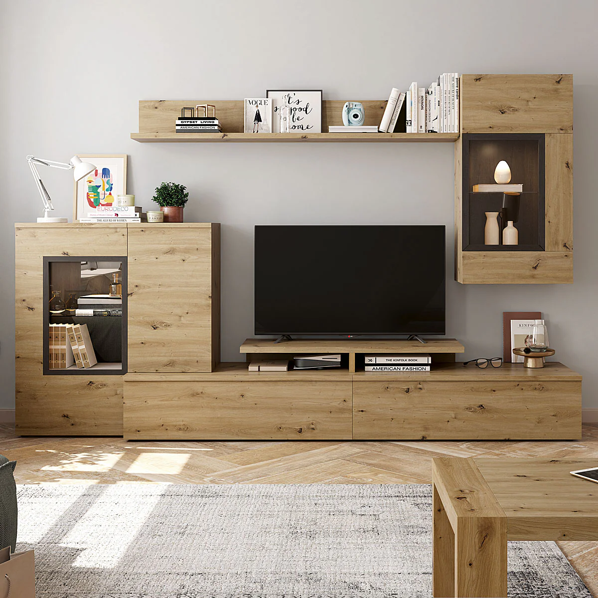 Mueble de salón moderno modelo Gandía